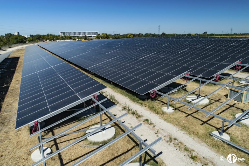 centrale photovoltaïque sur ancienne décharge